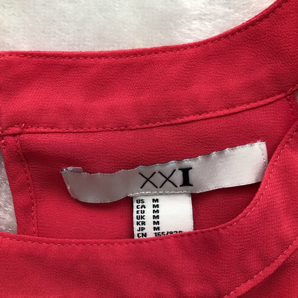 F21 Ruffled Tank Top - Picture 4 of 4